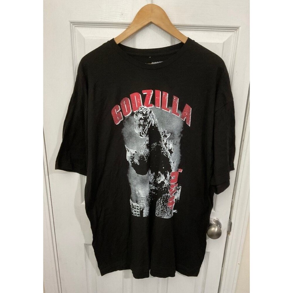 Godzilla Graphic T-Shirt, Black, 2XL